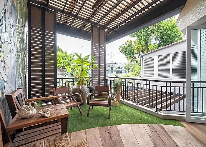 Miq Rama9 _villa 3br In City/jodd Fair/mrt/65”tv 2*