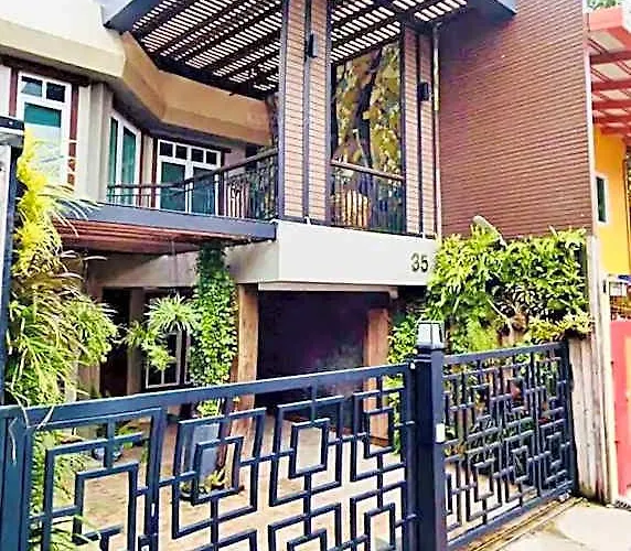 Miq Rama9 _villa 3br In City/jodd Fair/mrt/65”tv 酒店 曼谷