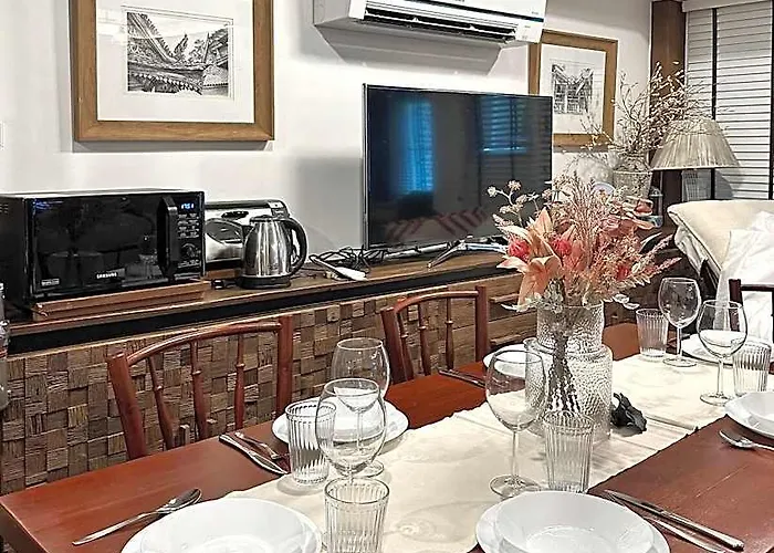 酒店 Miq Rama9 _villa 3br In City/jodd Fair/mrt/65”tv 2*