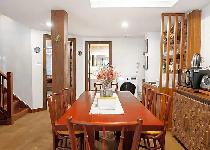 酒店 Miq Rama9 _villa 3br In City/jodd Fair/mrt/65”tv